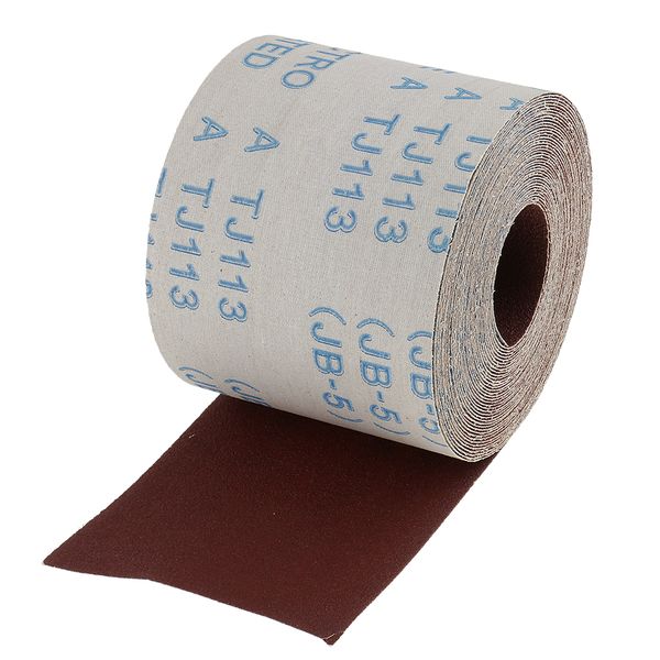 

10 meters emery cloth roll 120 grit sandpaper for cleaning copper pipe and fittings