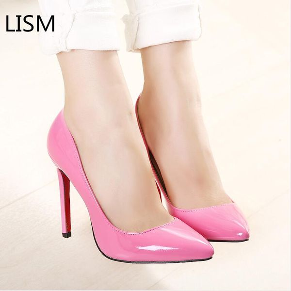 

fashionable classic casual high heels women's singles shoes 8cm banquet shoes low to help shallow mouth, Black