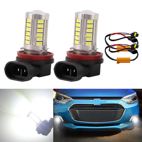 

dotaatdw 2x h11 h8 led car lights led bulbs drl fog light driving lamp no error for octavia 2010-2014