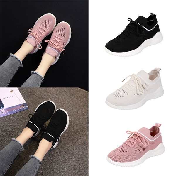 

basket femme sneakers women leisure fashion zapatos women's leisure outdoors casual shoes breathable women's mesh sneaker #4gh, Black