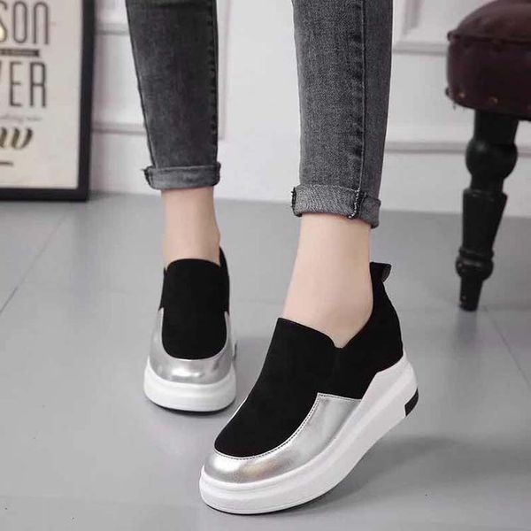 

with box sneaker casual shoes trainers shoes fashion sports shoes trainers for woman dhl by toy99 ph1315, Black