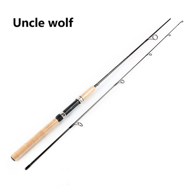 

1.8m spinning rod 2 segments m power lure wt 10-30g carbon lure fishing rod