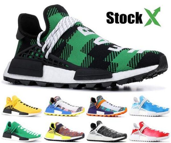 

nmd yellow bbc peace human race pharrell williams mens women designer shoes solar pack mother inspiration pack running shoes with box