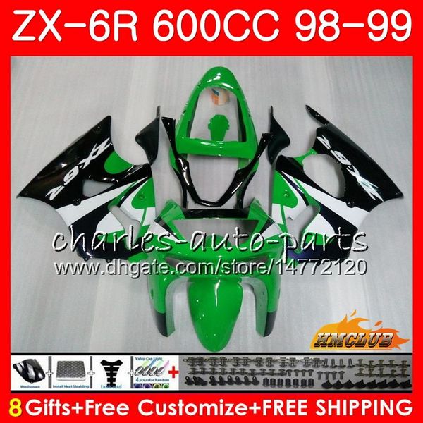 

Body for kawa aki ninja zx 6r 6 r zx 636 zx600 cc 98 99 cowling 39hc 245 600cc zx636 zx6r 98 99 zx 636 zx 6r 1998 1999 fairing green tock