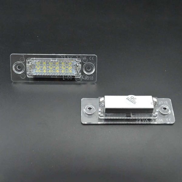 

2pcs 12v 2w number replacement parts styling easy install rear led super bright universal car accessories license plate light