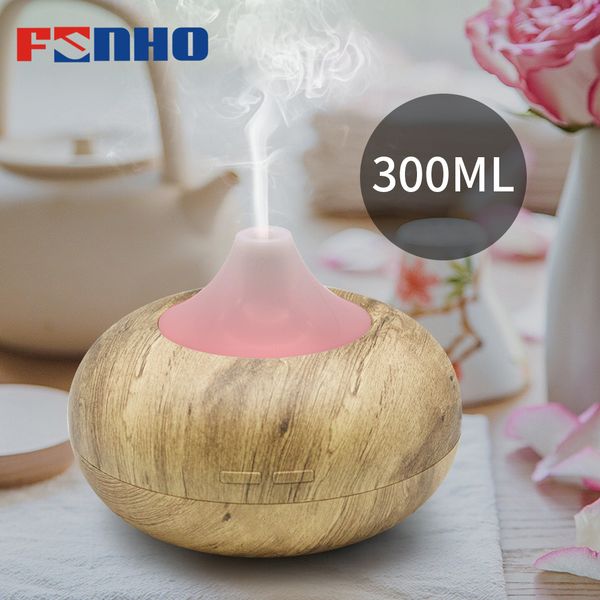 

funho 400ml usb air humidifier essential oil aroma diffuser lamp aromatherapy electric mist maker for home office led light