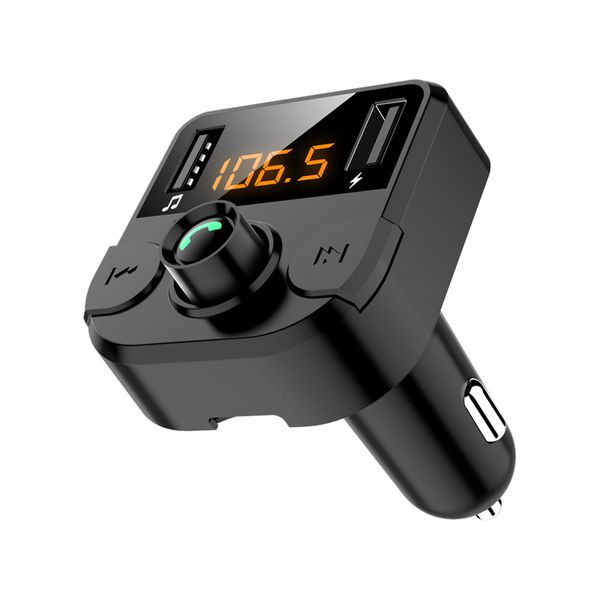 

car fm transmitter lcd mp3 player wireless bluetooth receiving car kit fast usb charging hands usb chargers