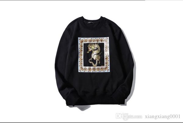

men's and women's designer loose-fitting comfortable bottoms luxury designer crew neck pullovers men's hoodies, Black;brown