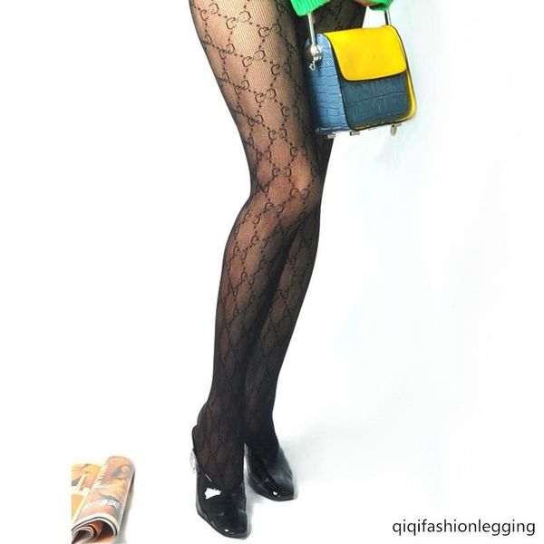 

female letter pantyhose winter fishnet stockings lings