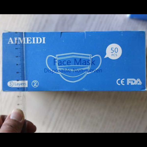 

24h shipping 50pcs disposable face masks 3-layers ffp3 ffp2 kn95 mouth non woven anti-dust anti-bacterial earloops breathing safety masks 15