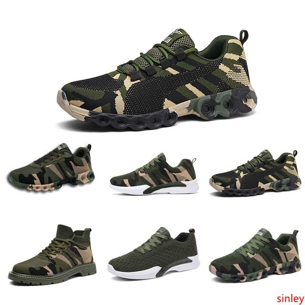 

2020 no-brand дизайнерская обувь мужчины женщины кроссовки камуфляж army green открытый тренер сиэз 35-44 стиль 17