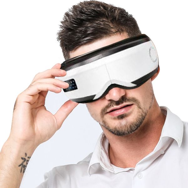 

beurha dropshipping vibration eye massager wrinkle fatigue relieve compressing air pressure therapy massage eye care device