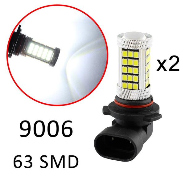 

car accessories driving foglight fog light lamp led bulbs white color style fit for 9006 9012 hb4 9006hp 9006xs drl parts