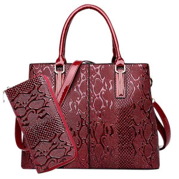 

women bag female leather handbags and purses ladies big crossbody bags for women shoulder bags hand sac a main femme tote(red