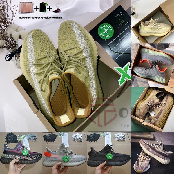 

tail light cinder earth marsh desert sage yeshaya yecheil zyon kanye west reflective designer sneaker men trainers size 13 with box stock x, White;red