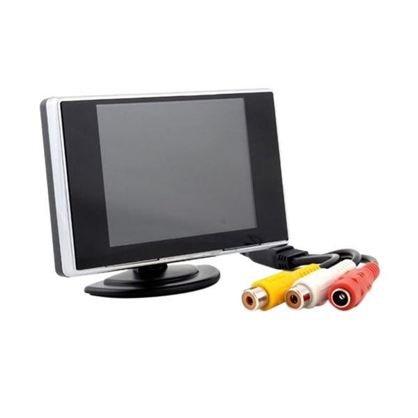 

car 3.5 inch color tft hd color lcd monitor rearview monitor screen ntsc system video input