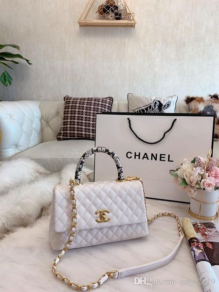 

2020 fashion women handbags ladies design solid color alphabet embroidery bracelet wallet leather chain bag crossbody bags a219