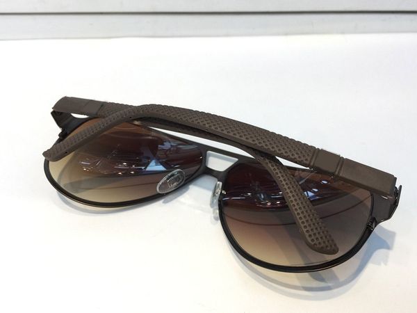 Wholesale-desenhista Óculos de sol para homens designer de moda sol vidro oval moldura espelho uv400 lente fibra de carbono pernas estilo de verão óculos