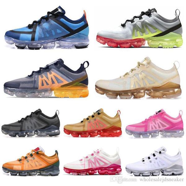 

wholesale cushion 2019 mens women running shoes laser fuchsia cny volt metallic gold lightweight breathable designer sports sneakers 36-45