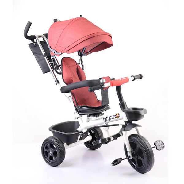 

children's tricycle bicycle 1-6y baby stroller lightweight baby carriage threewheel lightweight babby car rotatable seat