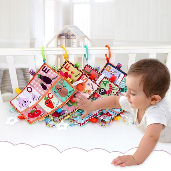 

baby toys 2020 baby soft plush cartoon animal toy infant appease towel grasping rattles playmate calm toys o
