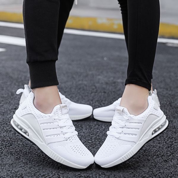 

large size couple air cushion sports shoes men running casual shoes breathable sports tenis masculino zapatillas hombre