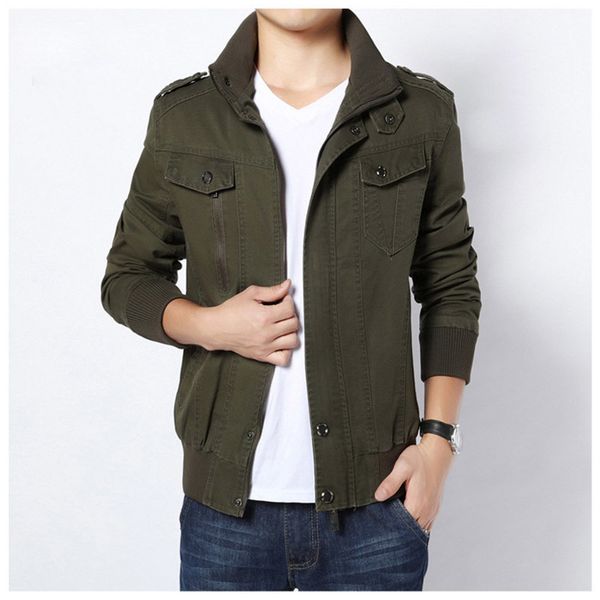 

мужские куртки и пальто 2015 осенняя куртка мужчины повседневная тонкий бренд хлопок jacketmen пальто спортивная одежда куртки для топы c681, Black;brown