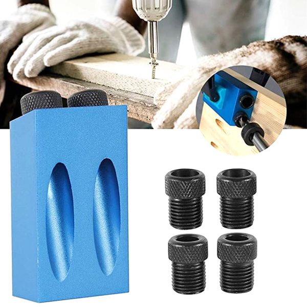 

inclined hole locator kit wood clamp fixture carpentry tool accessories durable for woodworking price
