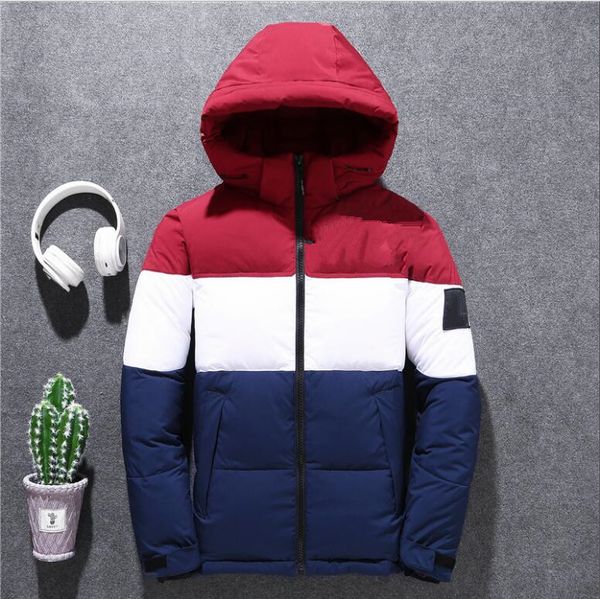 

2019 new wt6022 white duck thick down jacket men coat snow parkas male warm brand clothing winter down jacket outerwear, Black