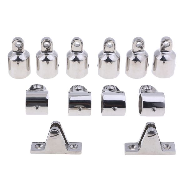 

bimini fittings 16pcs/set - 3 bow- 7/8'' 316 marine stainless steel