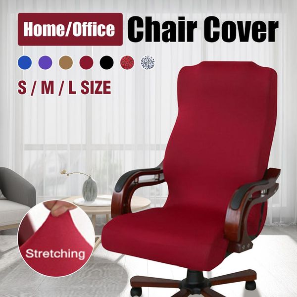 

elasticity stretch office computer chair cover side arm chair cover seat protector