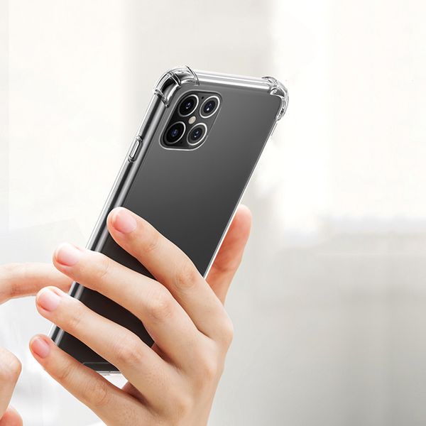 

airbag shockproof tpu bumper acrylic hybrid armor hard pc phone cover for iphone 12 pro max 12pro 12mini iphone12 case
