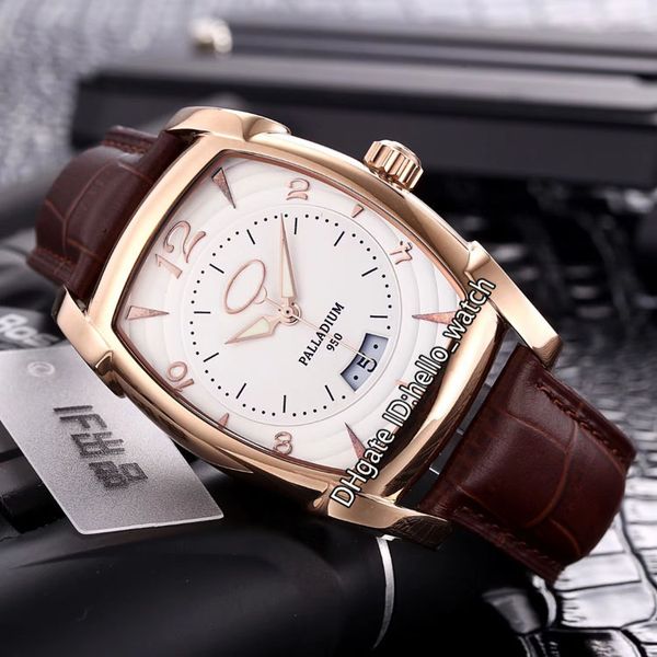 

christmas specials big date кальпа xl tonda белый циферблат автоматическая мужские часы кожаный ремешок розового золота коричневый кожаный ч, Slivery;brown