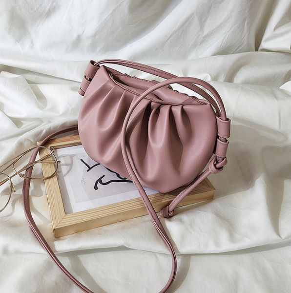 

2020 women's simple fashion good quality shoulder bag purse ins the same paragraph crossbody bag ready stock