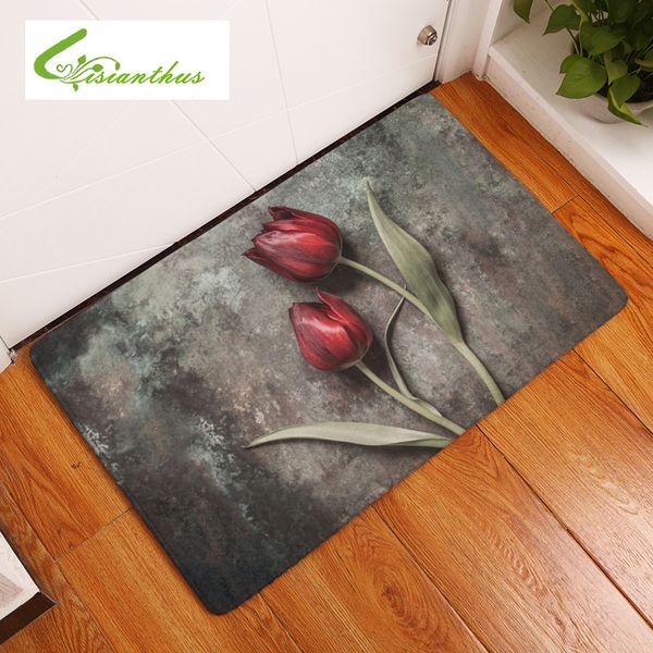 

40*60cm /50*80cm latex backing anti-slip carpet door mats doormats outdoor kitchen bathroom living room absorbent floor mat rug