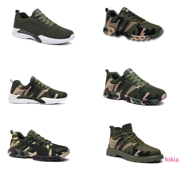 

hotsale 2020 no-brand дизайнерская обувь мужчины женщины кроссовки камуфляж army green открытый тренер сиэз 36-44 style 3011