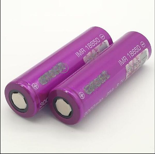 

100% 18650 battery 3000mah 3.7v 35a 18650 batteries rechargable lithium batteries fedex ing