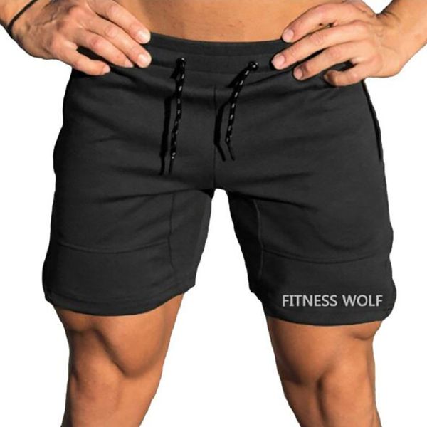 

handsome summer men's athletic shorts large size quick work training basketball pants outdoor embroidered shorts men's wear, White;black