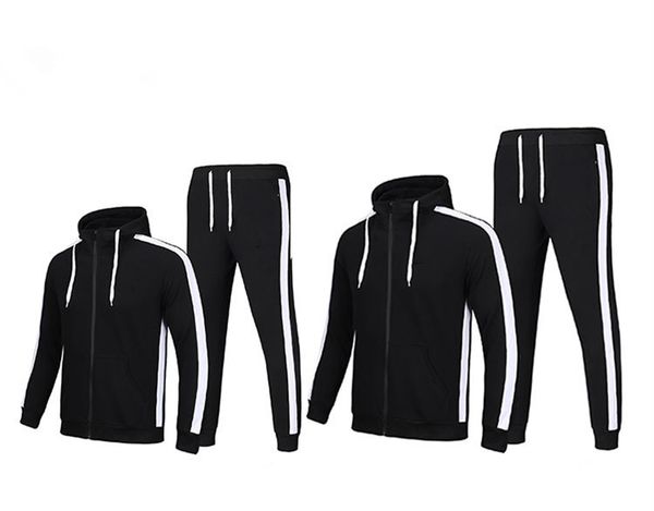 

Men's Autumn and Winter Warm Sportswear Black Red Jogging Sports Suit Casual Fitness Men SIZE L- 4XL