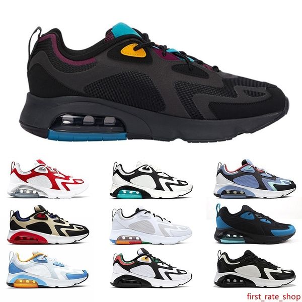 

designer 200 running shoes 200s men women bordeaux mystic green triple black white bright crimson vast grey mens trainers sports sneakers