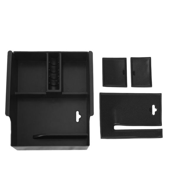 

new non-slip car central storage pallet armrest container box car interior styling tray suitable for alphard 2015-2018
