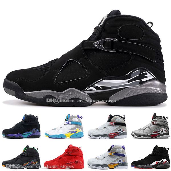 

Men Basketball Shoes 8 8s Valentines day Aqua Chrome Countdown Pack Reflective Bugs Bunny PLAYOFF Mens Trainer Sports Sneaker