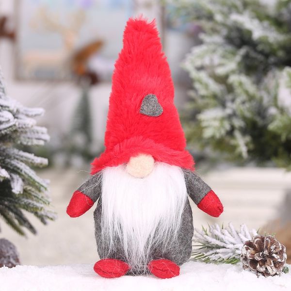 

plush gnome doll ornaments swedish christmas santa with red hat nordic elf figurine home holiday decoration
