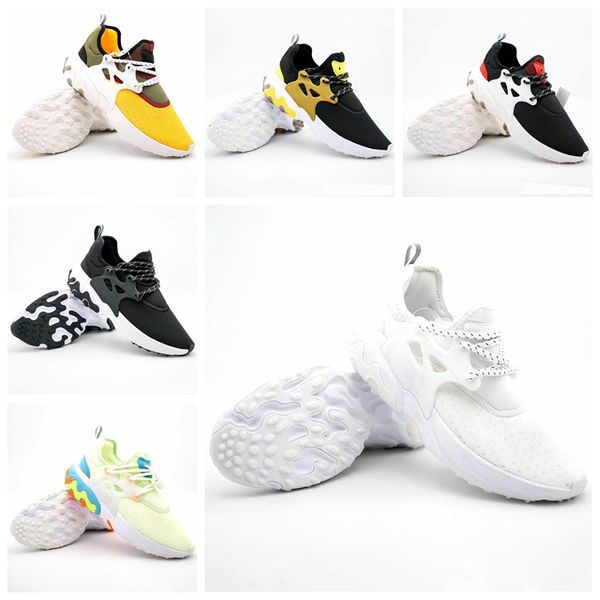 

mens chaussures react presto running shoes triple black designer sneakers women's trainer breathable sports shoes 36-45