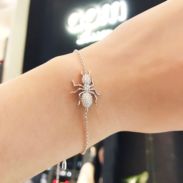 

wholesale-silver 'ants' bracelet, Golden;silver