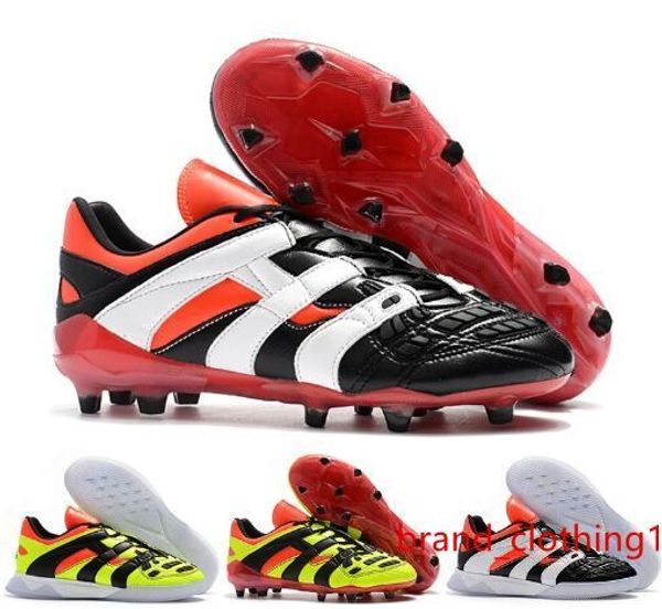 

original predator accelerator electricity fg db dream back tr becomes 19 men soccer shoes cleats football boots size 39-45
