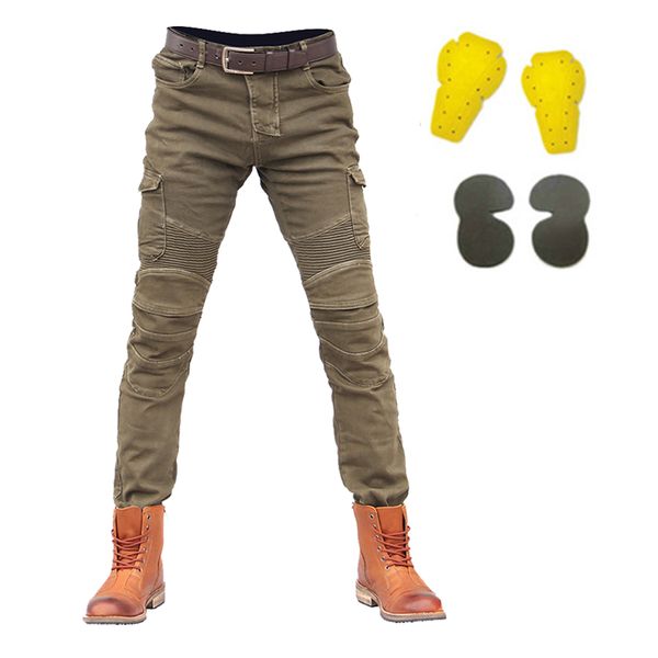 

summer motorcycle pants men moto pants motorcycle jeans motocross riding racing motorbike dirt bike trousers with protector, Black;blue