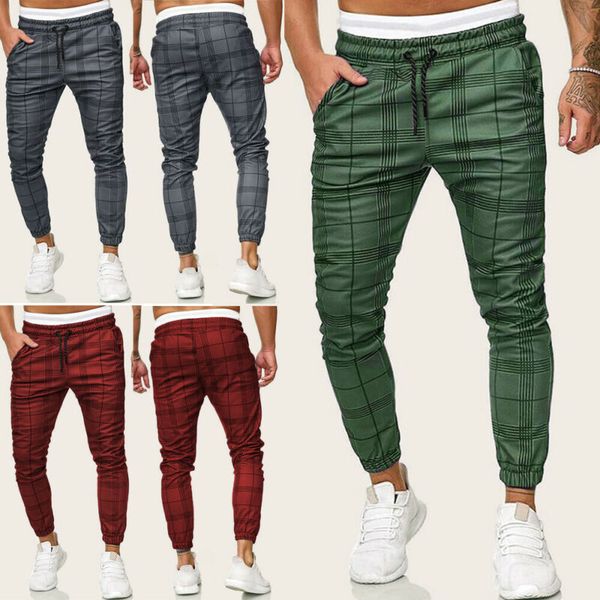 

new fashion pants men casual gym long sport pants slim fit trousers running joggers gym sweatpants male boy cool outwear bottoms, Black