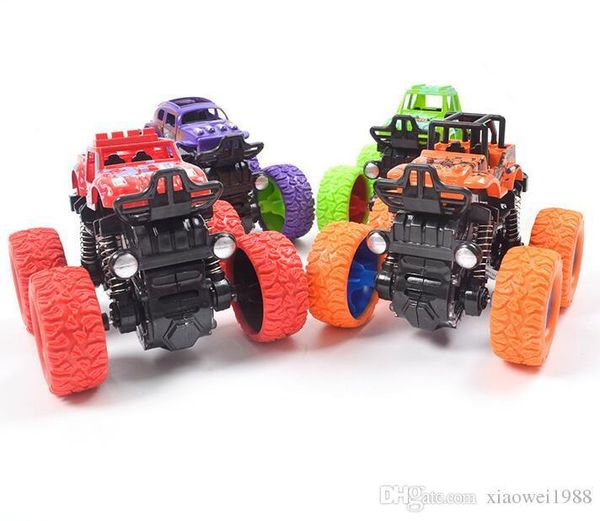 

inertia four-wheel-drive off-road vehicle children simulation model car anti-shatterproof toy car baby car model