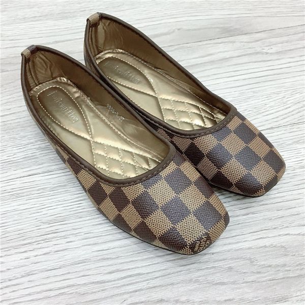 

designer women classic white black brown flats women ballet loafers genuine leather casual travel dress ballet shoes q-6, Blue;gray